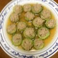 減塩パパ's cooksnap of when they made レンジで簡単☆ゴーヤの肉詰め.