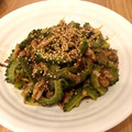 ぱぴぷゆい's cooksnap of when they made もう一品！ゴーヤとサバ缶の炒め物♪.