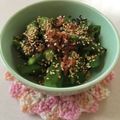 おちゃめｙｙさん's cooksnap of when they made レンジで簡単♪オクラの梅塩昆布和え.