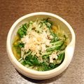 れぽっと's cooksnap of when they made 水菜のおひたし.