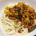 ペキボン's cooksnap of when they made 焦がし納豆とたくあんの冷やしうどん.