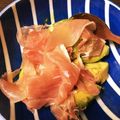 Yu0615's cooksnap of when they made わさび醤油で♪生ハムとアボカドのサラダ.
