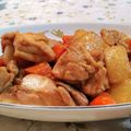 fu♪♪'s cooksnap of when they made 鶏と大根の味噌バター煮.