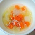 moeoke's cooksnap of when they made 離乳食完了期☆うまうま野菜スープ.