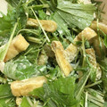 芋姉妹娘's cooksnap of when they made ＊水菜と焼き油揚げのサラダ＊.
