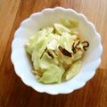 ももちゃんパンダ's cooksnap of when they made ☆ﾒﾁｬ簡単!! やみつきｷｬﾍﾞﾂ☆.
