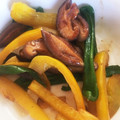 ちびまめママ◎'s cooksnap of when they made 超簡単！ピーマンとしいたけの炒め物.