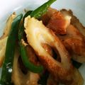 クックW7PIF4☆'s cooksnap of when they made ピーマンとベーコンのおかか炒め.