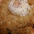 コパイ's cooksnap of when they made 味噌汁と冷やご飯のリメイク焼きリゾット.