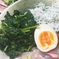 ちゃんゆり♡'s cooksnap of when they made モロヘイヤのお浸し.