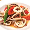 クックパッドごはん部's cooksnap of when they made レモン汁でさっぱり♡イカとトマトのマリネ.