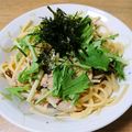 khymめぐmii's cooksnap of when they made 簡単！フライパンで和風ツナパスタ.