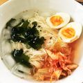 bigskyさん's cooksnap of when they made わかめスープで簡単冷麺風そうめん.