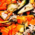月見バーガー's cooksnap of when they made なすとにんじんの味噌野菜炒め.