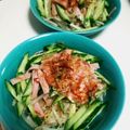 つよまり's cooksnap of when they made ５分調理♡白だし醤油のさっぱり中華サラダ.