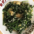 りュう's cooksnap of when they made ほうれん草と油揚げの煮浸し.