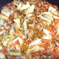ひこざえもん☆'s cooksnap of when they made キャベツとひき肉のたっぷり和風あん^^♪.