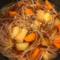 y_u♡'s cooksnap of when they made じゃがいも玉ねぎ もやしのオイスター煮♡.