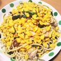 ゆうママぁ♬'s cooksnap of when they made とうもろこしのペペロンチーノ.
