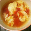 まなここちゃん's cooksnap of when they made トマトと卵のスープ　★宇都宮学校給食.