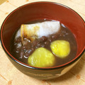 yonnyo's cooksnap of when they made 小豆缶と栗の甘露煮で簡単お汁粉.