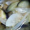 かぴーな's cooksnap of when they made ちょっとお洒落な茄子のお味噌汁.