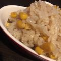 クックK0FUDH☆'s cooksnap of when they made コーンの炊き込みごはん.