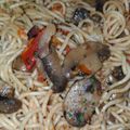 こかっぴー's cooksnap of when they made アヒージョのあまりでトマトパスタ.