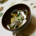 ネコかえる's cooksnap of when they made きのこたっぷり汁！.