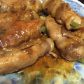 あちゅ★ﾐ's cooksnap of when they made お弁当おかず＊豚巻きオクラの生姜焼き.