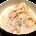  しー's cooksnap of when they made たらこクリーミーうどん.