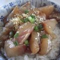 あびや's cooksnap of when they made 失敗なし☆魚・さしみの漬け☆鯛茶にも.