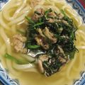 Y8Y's cooksnap of when they made おいしい！肉みそ☆おうどん.