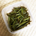 seacomet's cooksnap of when they made すいおうの茎のきんぴら.