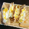 さぁ★たぁ★'s cooksnap of when they made かぼちゃサラダとチーズのホットサンド.
