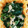 麻菜花's cooksnap of when they made レンジで簡単☆やみつきほうれん草☆.