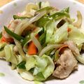 どですかん's cooksnap of when they made ごはんがすすむ＊時短簡単モリモリ野菜炒め.