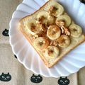 ふたごゆき's cooksnap of when they made バナナと胡桃のココナッツオイル☆トースト.