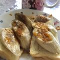 shouko's cooksnap of when they made 簡単美味❗シナモンバナナトースト.