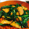 ryu☆ryu's cooksnap of when they made 簡単！アジフライとニラの洋風甘辛炒め.