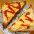 jun120121's cooksnap of when they made ◎フワフワ卵トースト◎.