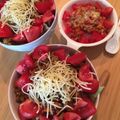 どこでもいっしょ's cooksnap of when they made 家にある材料で簡単♪親子の♪タコスライス.