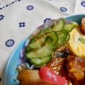 ゆけり３兄弟's cooksnap of when they made きゅうりのおかか和え.