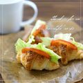ramuneᐝiRo's cooksnap of when they made ベーコン&レタス&トマトのサンド.