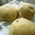 かえでとももじ's cooksnap of when they made りんごとさつまいものお豆腐まんじゅう.