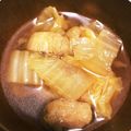 ぐろさん。's cooksnap of when they made おばんざい★白菜とおあげさんの焚いたン.
