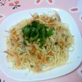 のちゃぷん's cooksnap of when they made 冷蔵庫にあるもので✿あっさり梅パスタ。.
