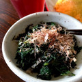 なみるび's cooksnap of when they made さつまいもの葉のお浸し.