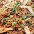 あけちゃんち。's cooksnap of when they made カラフルピーマン、ごぼう、牛肉の甘辛炒め.