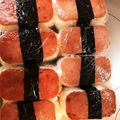 院長14's cooksnap of when they made 大量生産・流れ作業・スパムおむすび.